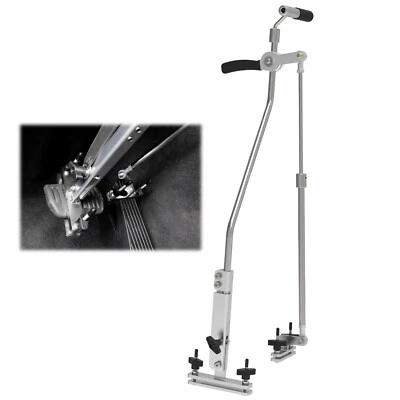 Controles manuales para conductores discapacitados empujar y tirar | Ayudas a la conducción totalmente metálicas de acero Foto 1 de 4