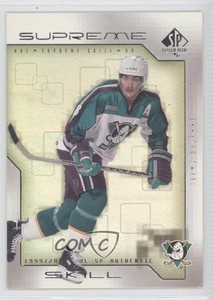 1999-00 SP Authentic Supreme Skill Teemu Selanne #SS2 HOF