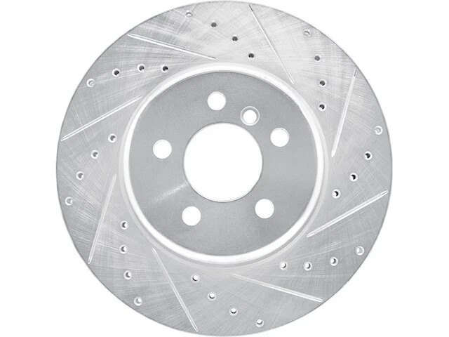 Rotor de freio traseiro direito Dynamic Friction 93CK57X compatível com 2013-2015 BMW 740Li xDrive - Imagem 1 de 1