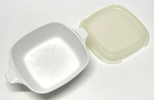 DE COLECCIÓN USADO CORNINGWARE P-41 PETITE CAZUELA PLATO AZUL ACIANO TAPA DE PLÁSTICO - Imagen 1 de 7