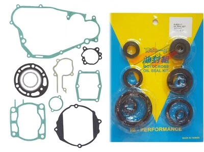 Yamaha YZ250 1983 1984 1985 Kit de juntas completo/completo y kit de sellado de aceite del motor Foto 1 de 2