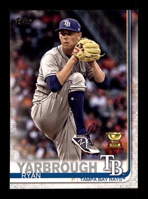 2019 Topps #432 Ryan Yarbrough Rookie Cup Tampa Bay Rays - Image 1 of 2
