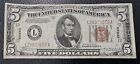 1934 A $5 (HAWAII) FEDERAL RESERVE NOTE