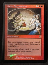 Kyren Negotiations (Foil) - LP - Mercadian Masques - Magic The Gathering MTG