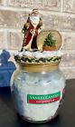 Christmas Eve Yankee Candle Santa Tree Topper Collectible Snow Globe New Unburnt