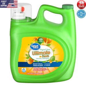 Laundry Detergent Liquid Odor Eliminating Stain Removal Fresh Clean 154 Oz New - Picture 1 of 4