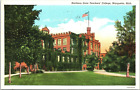 Northern State Teachers' College Marquette MI Linen 1941 Postcard C40