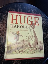 Huge Harold by Bill Peet 1961 HC DJ EUC Giant Rabbit