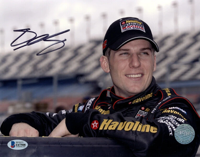 FOTO 8x10 firmada autografiada por Jamie MCMURRAY DRIVER HERO BECKETT BAS Foto 1 de 2