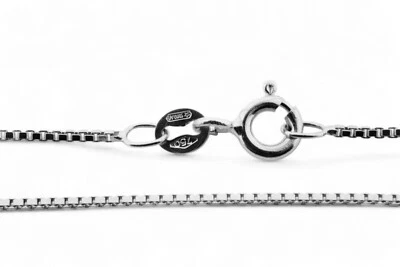 catena girocollo veneta veneziana oro bianco 18kt. cm.45 cm.50 cm.60 gr.2,8-3,60 - Immagine 1 di 4