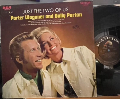 Porter Wagoner and Dolly Parton Just the Two of Us Vinyl LP RCA LSP-4039 1968 - Image 1 of 4