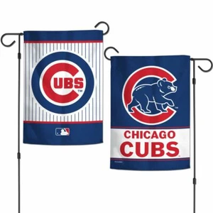 CHICAGO CUBS 12"X18" 2-SIDED GARDEN FLAG NEW WINCRAFT 🐻 - Picture 1 of 1