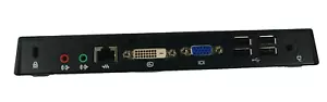 Hp hstnn-s01x 497652-001 500476-001 Docking station USB VGA DVI RJ45 Audio in - Picture 1 of 3