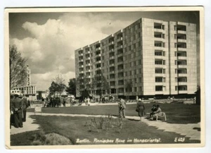 Postal Berlin Tiergarten Hansaviertel casa finlandesa Interbau 1957 - Imagen 1 de 2