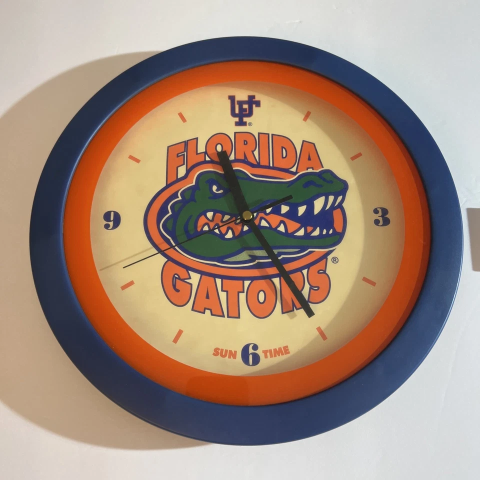 Reloj de pared vintage Suntime University of Florida Gators Foto 1 de 3
