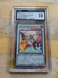 Yu-Gi-Oh TCG Silvera, Wolf Tamer of The White Forest 1st Ed. INFO-EN038 CGC 10 - Picture 1 of 1