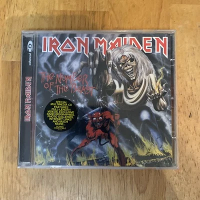 Iron Maiden Number Of The Beast UK Enhanced CD 998 EMI Record Issue - Image 1 of 4