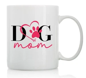 Bear Dog Mom Mug 11oz and 15oz Funny Coffee Mugs for Dog Lovers Funny Gifts - Picture 1 of 6