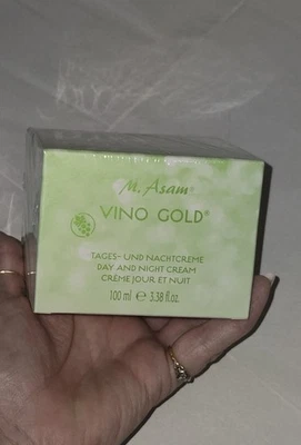 Crema de día y noche M. Asam VINO GOLD - NUEVA EN CAJA - 3,38 oz - La caja sellada está impecable Foto 1 de 4