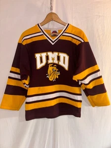 Minnesota Duluth UMD Bulldogs Jungen Hockey Trikot Jugend L weinrot K1 - Bild 1 von 3