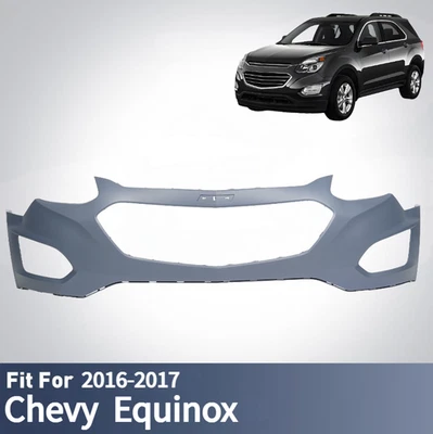 Front Upper Bumper Cover Fit For 2016 2017 Chevrolet Equinox Primed Foto 1 de 4