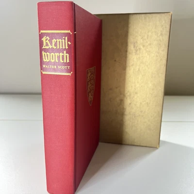 KENILWORTH by Walter Scott Illustrated Hutton 1966 Heritage Slipcase Sandglass Foto 1 de 4