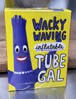 Brand New In Box ~ Wacky Waving Inflatable Tube Gal. Purple Air Mini Item. Fun!