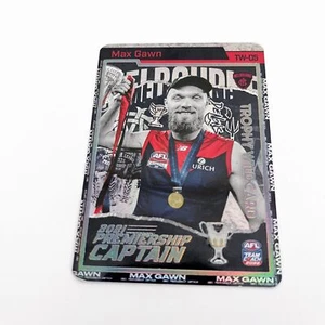 2022 AFL Teamcoach Silver Trophy Wildcard TW-05 Max Gawn Premiership Melbourne - Picture 1 of 15