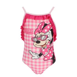 Disney Minnie Mouse Swimsuit for Kids - Comfortable One Piece - Picture 1 of 10