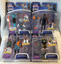 SPACE JAM A NEW LEGACY SET OF 4 ACTION FIGURES LEBRON JAMES BUGS BUNNY & MARVIN