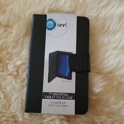 For Onn Android Tablet 7.0"  Universal Vegan Leather  Case Cover - Image 1 of 4