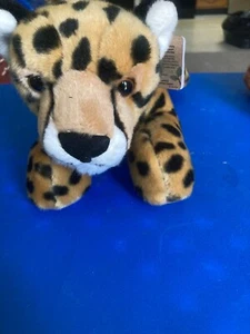 2022 Aurora Gepard Flopsie Stofftier Spielzeug 12 Zoll lang Artikel #31425 mit Etikett - Bild 1 von 5