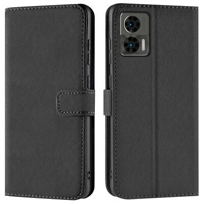 COOLGADGET Etui Coque pour Motorola Edge 30 Neo Téléphone Portable Rabattable Livre Étui