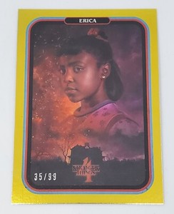 Zerocool Stranger Things Butcher Billy Yellow Metal #10 Erica Sinclair #35/99