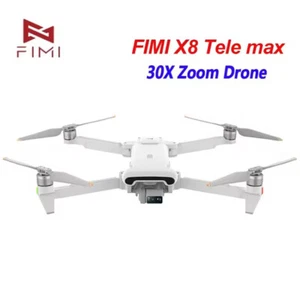 FIMI X8 Tele MAX 30x Zoom Drone 3-Axis Gimbal 4K 60Hz Professional Video Drone - Picture 1 of 13