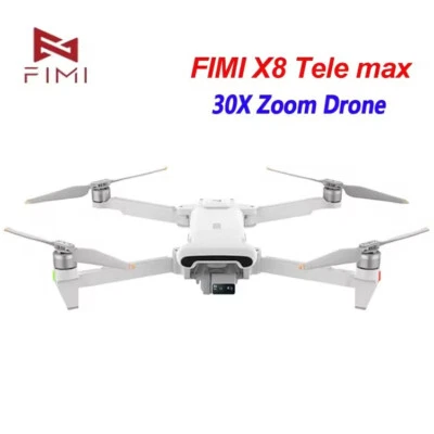 FIMI X8 Tele MAX 30x Zoom Drone 3-Axis Gimbal 4K 60Hz Professional Video Drone  - Image 1 of 4