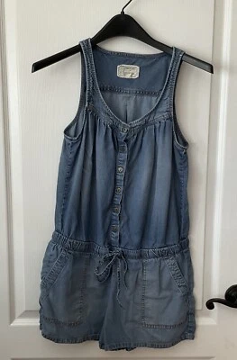 Pantalones cortos sin mangas Current/Elliot the Ruby Stockyard azul denim talla 1 pequeños Foto 1 de 4