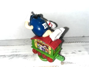 Blauer M&M Candy 2002 Zug Serie 1 Wagen 2 Ornament Weihnachten Urlaub - Bild 1 von 5