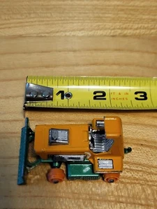 VTG Matchbox Lesney Big Bull Bulldozer Green Orange # 12 Made In Eng, 1975 READ - Picture 1 of 13