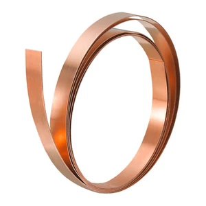 Copper Sheet Roll, Metal Foil Plate 1000mm x 5mm x 0.5mm - Picture 1 of 5