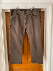 Jeans Armani Jeans J31 Marrone Taglia 40 W40 L27 Tessuto Comodo Vestibilità Regolare - Foto 1 di 12