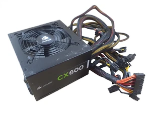 Corsair CX600 75-001668 600W 20+4 Pin ATX PSU Power Supply - Picture 1 of 1