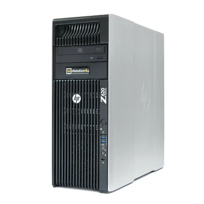 16 Core Workstation HP Z620 2x Intel Xeon E5-4650 32GB Ram 256GB SSD 1TB HDD W10 - Immagine 1 di 3