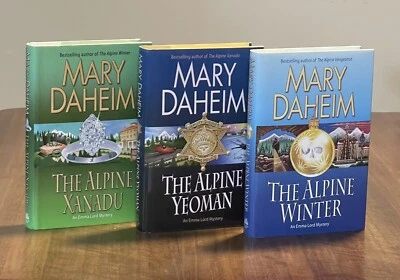 Mary Daheim lot of 3 First Edition Hardcovers, An Emma Lord Mystery Series - Image 1 of 4