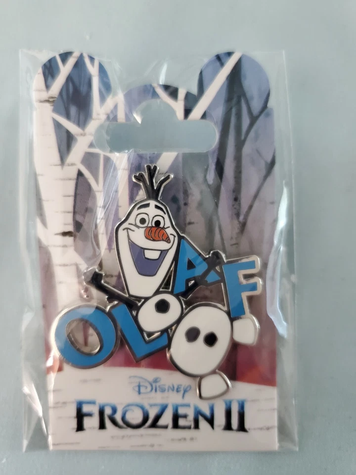 Prendedor Frozen 2 Olaf Disneyland París octubre 2019 difícil de encontrar Foto 1 de 1