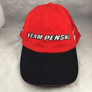 Team Penske Red Racing Baseball Cap Adjustable - Picture 1 of 6