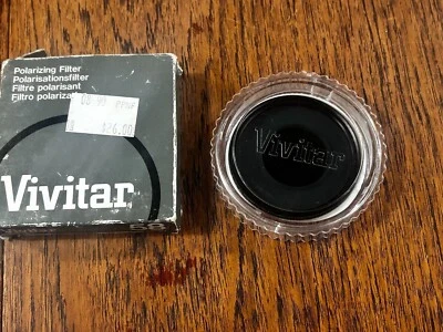 Vivitar 58mm Polarizing Lens Filter Circular Polarizer - Image 1 of 4
