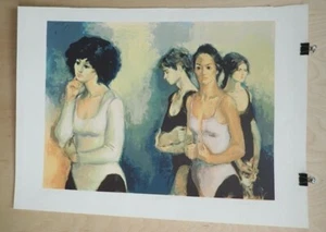 Vintage Jan De Ruth In the Wings Balet Girls Print AP 15/30 Lowest Price - Imagen 1 de 4