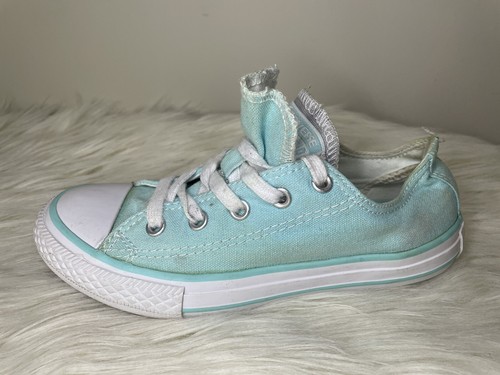 Sneakers basse Converse All Star blu acqua ragazza taglia 1 Chuck Taylors