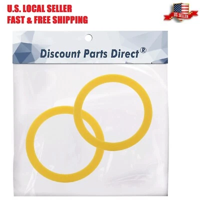 2 Kohler-Canister Flush Valve Seal Replacements Toilets Equivalent K-GP1059291 - Image 1 of 4